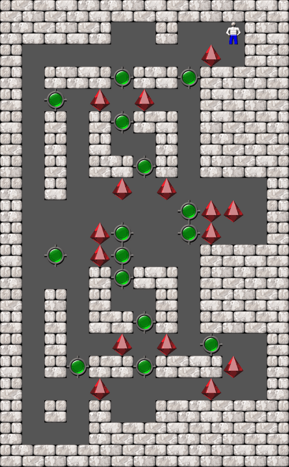 Сокобан More Bugs collections уровень 138